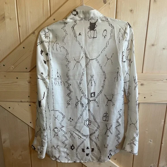 Altuzarra Aztec Silk Shirt